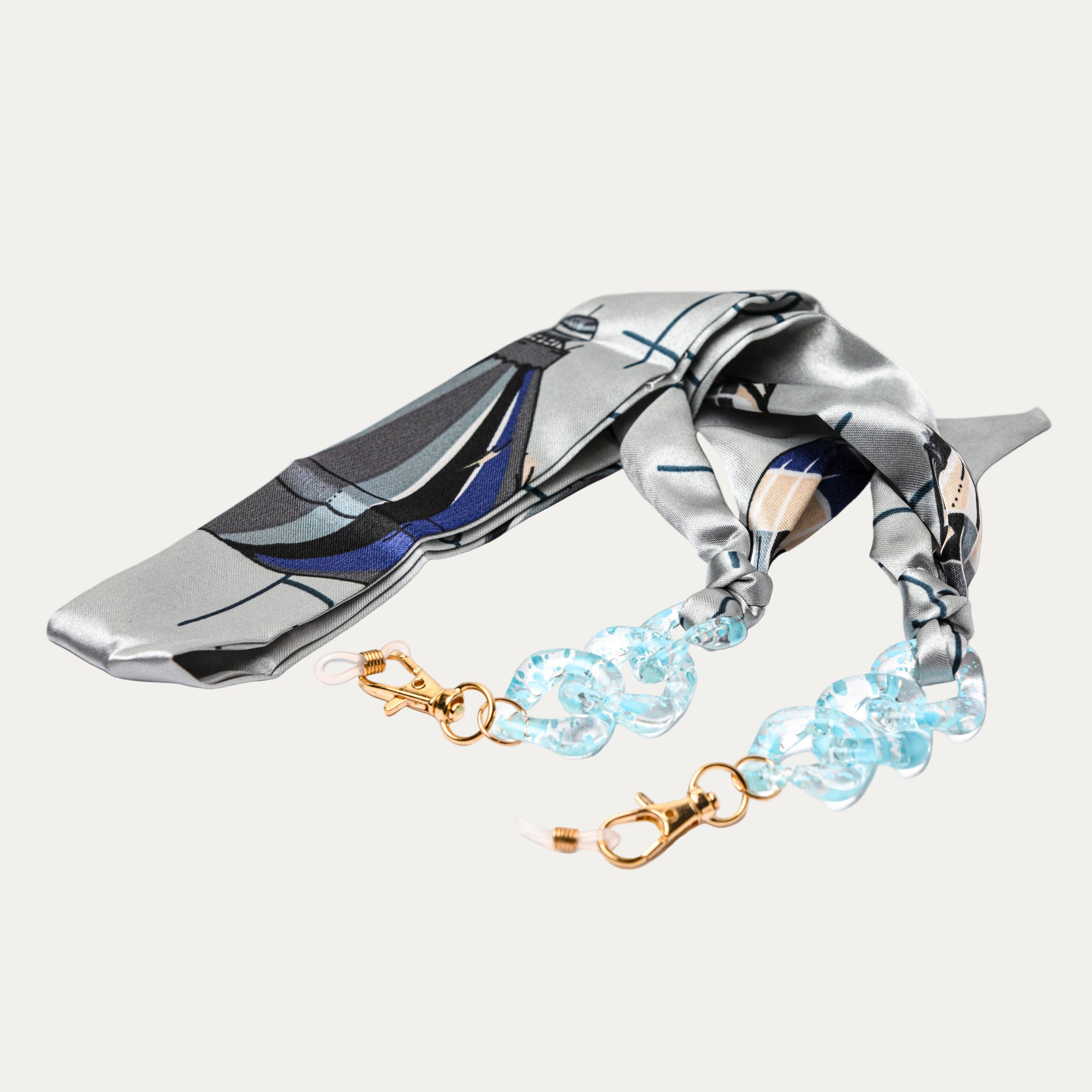 Chaîne de lunettes tissu NYS